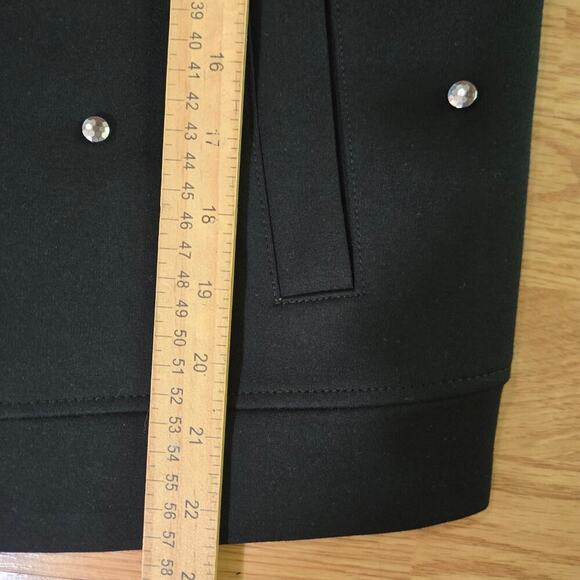 Mason by Suko Women Black Studded Bomber Jacket M Canadian Goth Punk Moto Baddie - Picture 12 of 12